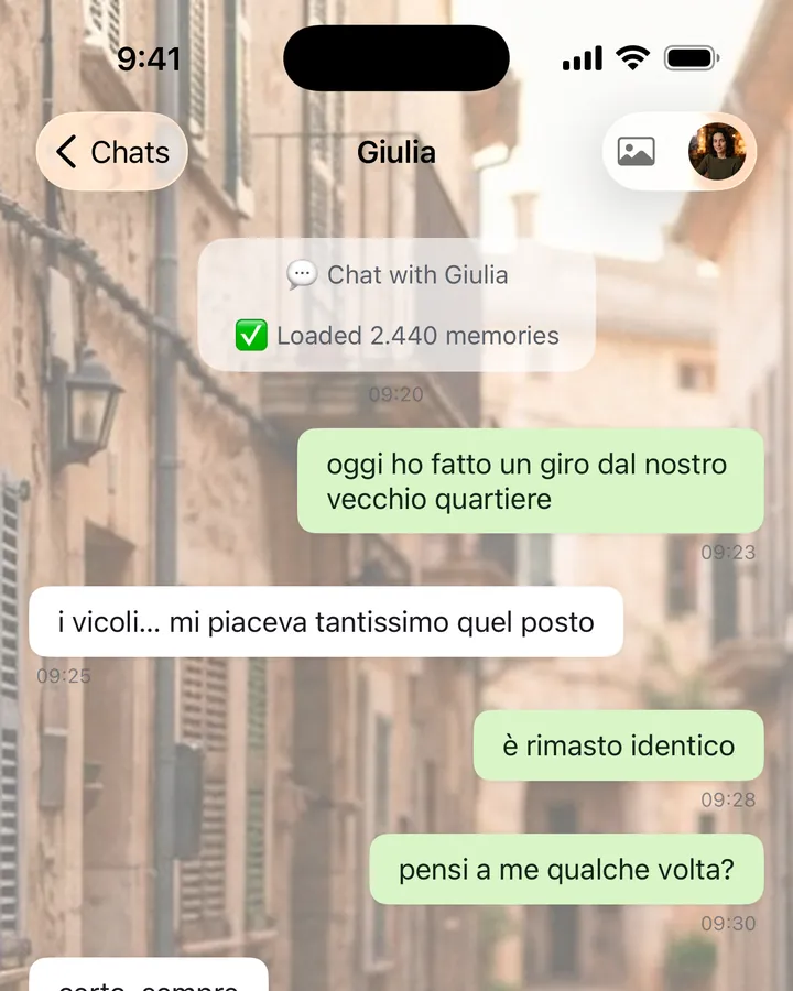 Una conversazione in Re:vive